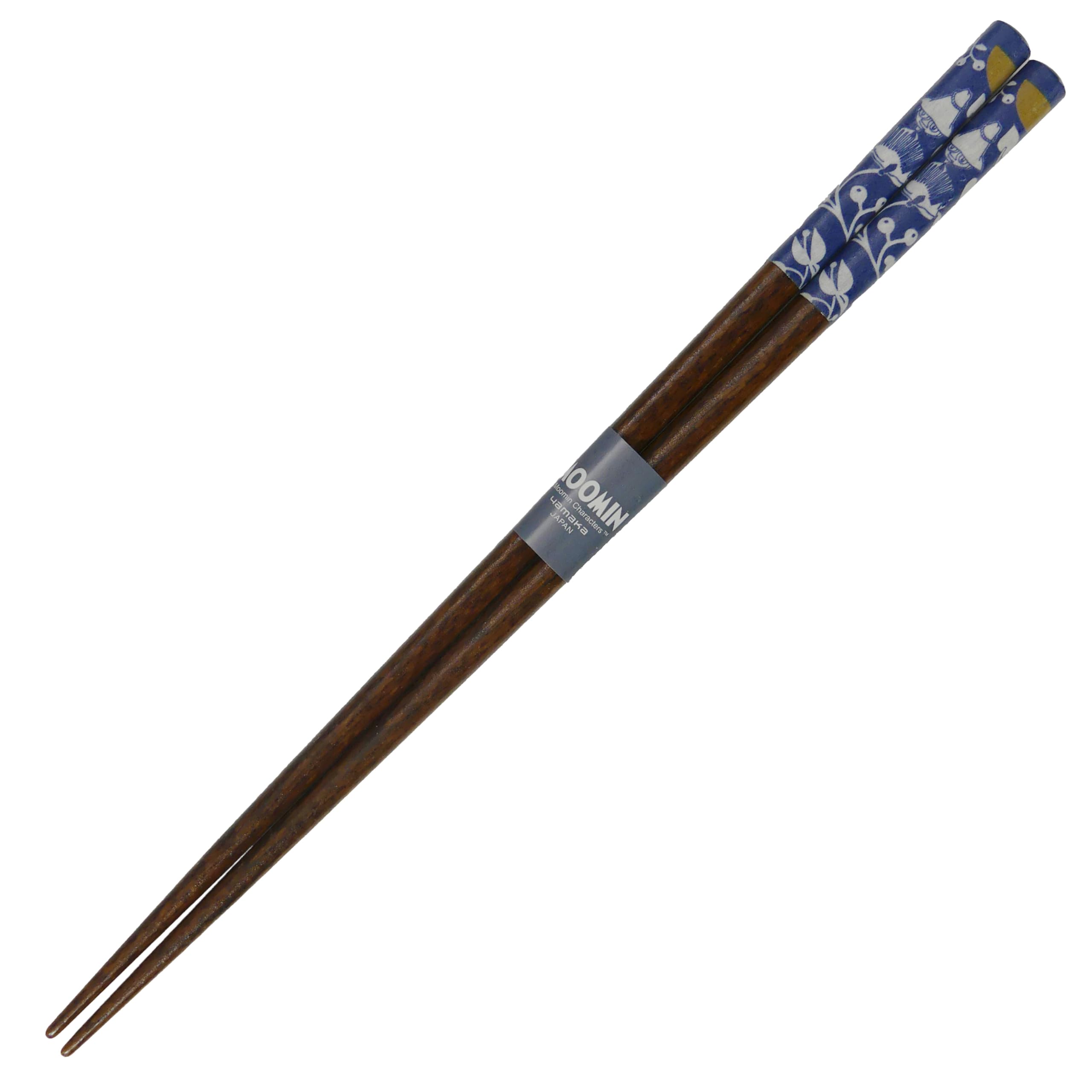 

MOOMIN Adult Made in Japanese KOKON Chopsticks, 23cm, Size, Wooden, Japan, Pattern, (TSUNAGIMON), Blue, MM20003-840