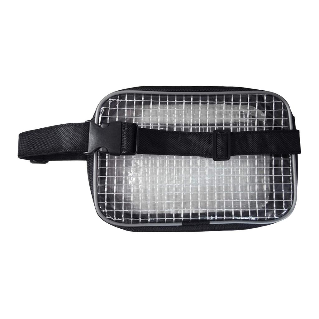 NOTAG Clear Waist PVC Engineer Clean Durable Tool with Fluorescent Strip Bag, Pouch, Bag, Anti-Static, Waterproof, Bag, Cleanroom, Work, Construction,