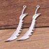 15 DIY Alloy Weapon Charms: Swords, Knives, Guns, Bows & More