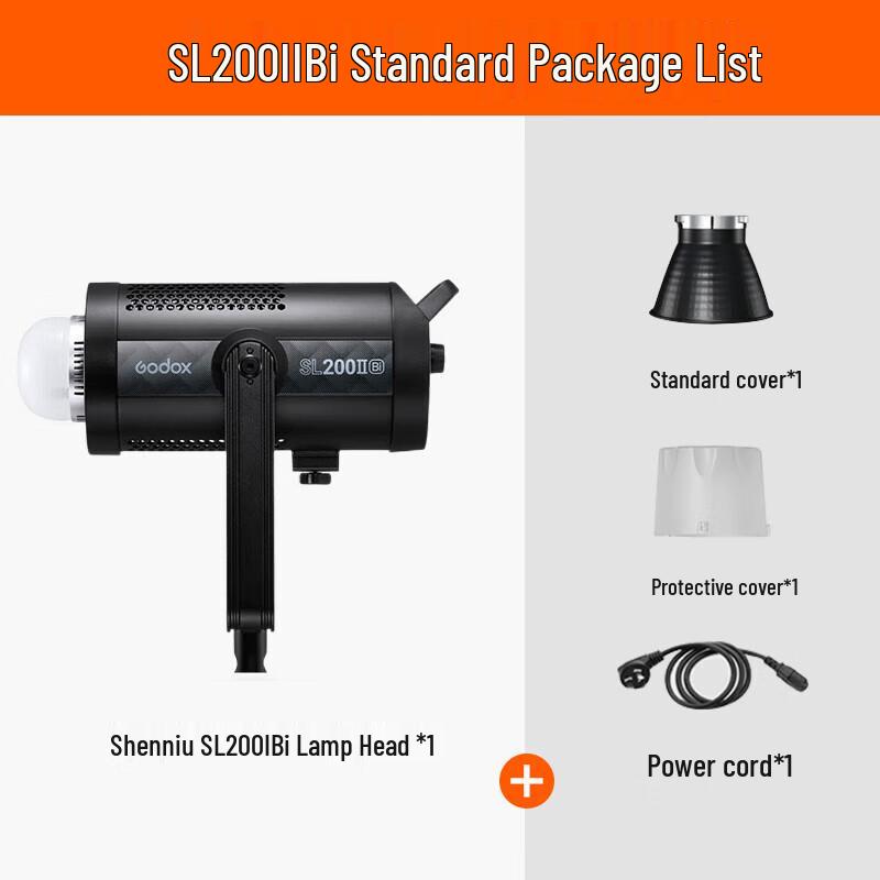 Godox SL200IIBi 200W Bi-Color LED Video Light Black