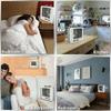 Mini Portable Air Conditioner Air Cooler Fan USB Home Bedroom Office Personal Space Desktop Air Cooling Fan with Phone Holder