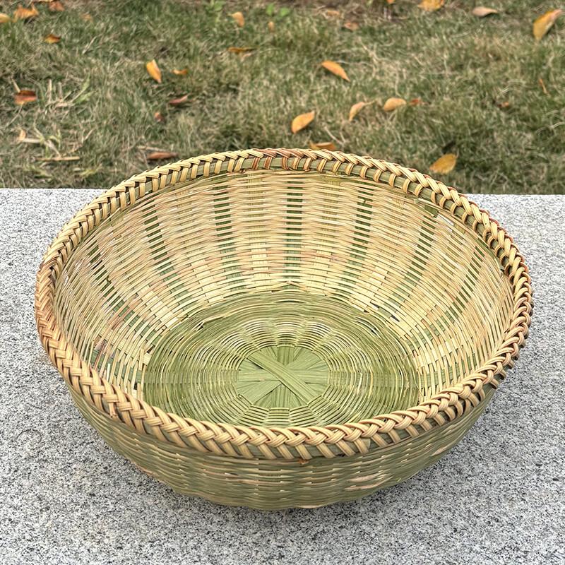 

Кошик для зберігання з плетеного бамбука ручної роботи