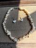 Literary Retro Vacation Style Colorful Personalized Earrings Natural Shell Necklace Jewelry