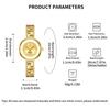 Luxury Green Dial Women Wrist Watch Yalalusi Multi Color Round Crystal Watch with Brand Gift Box Birthday Mother’s Day Gift for