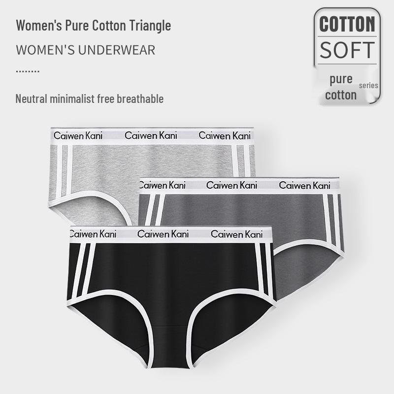 Women's Push-Up Wire-Free Cotton Bra & Triangle Panty Set