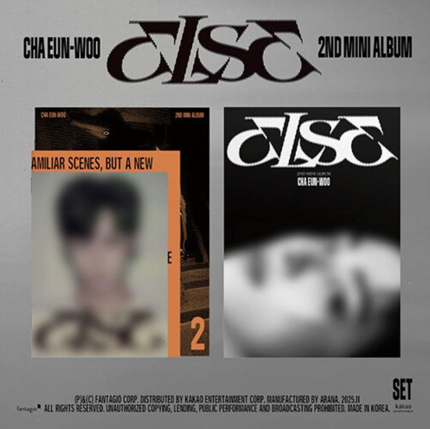[PRE-ORDER] CHA EUN-WOO Mini 2nd Album ELSE