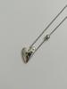 Sosoo Bold Heart Crystal Necklace