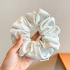 Korean Style Spring/Summer Floral Intestine Hair Scrunchie for Women – Elegant Ponytail Tie and Mori Girl Accessory.
