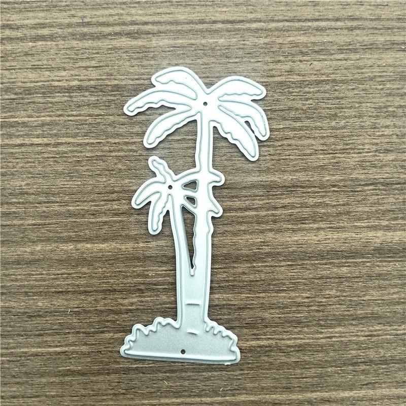 

Кокосовая пальма, металлические трафареты, трафареты для DIY, скрапбукинга, декоративное тиснение, шаблон для высечки ручной работы dies серебряный