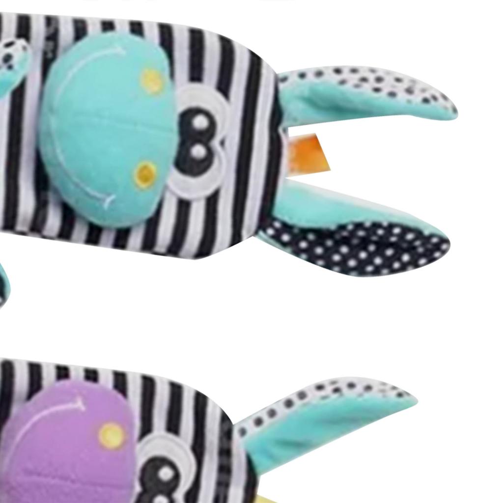 Baby Wrist Rattle Foot Finder Socks Set Animal Shape Plush Stuffed Baby Socks Toys for Newborn Boy Girl 005