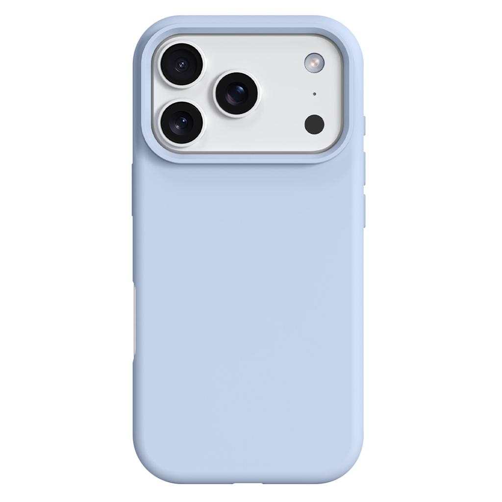 For iPhone 17 Pro Case Compatible with MagSafe Liquid Silicone+PC Phone Cover