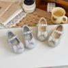 2026 Spring Princess Girls' Stylish Crystal Leather Shoes - Perfect for Skirt Matching