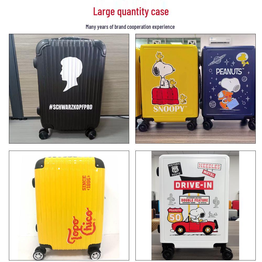 Universelles Reisekoffer-Set mit großem Fassungsvermögen, Passwortschloss und Rädern