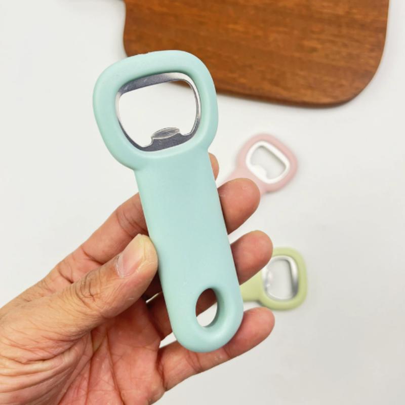 1Pc Portable Bottle Opener Universal Opener Bottle Cap Opener Non-Slip Beer Open Cap Kitchen Gadgets Tool Beer Party Supplies