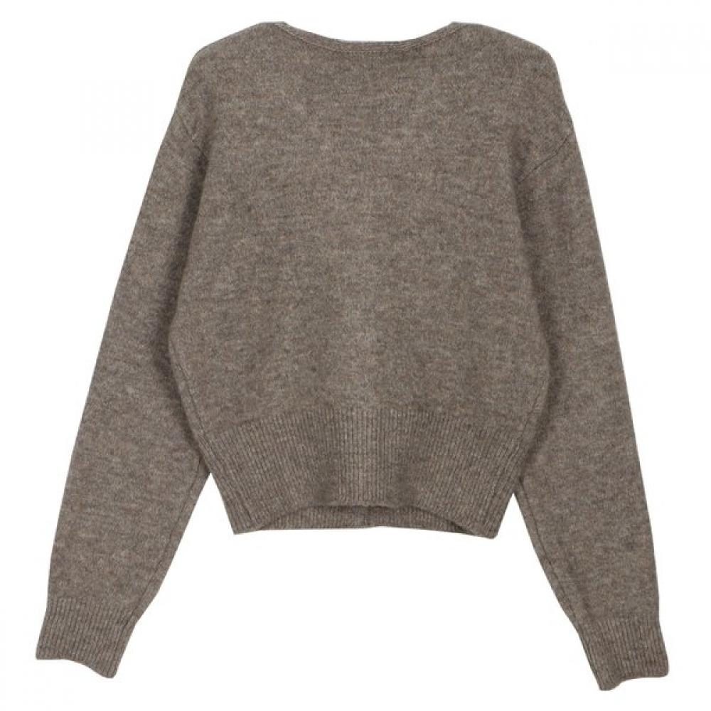 Modern Office Look Wool Knit Cardigan Go8kg054f