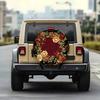 1pc Rose Vine Border Themed Printed Pattern Car Tire Cover, Easy To Install, Snug Fit, Dust-Proof Tire Protector, Very Suitable
