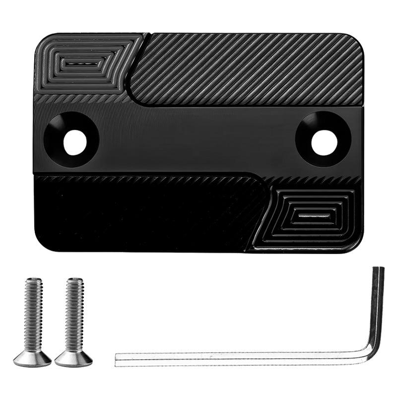 

Декоративная крышка масляного бачка для мотоцикла, аксессуар из алюминиевого сплава для PCX150, для ADV160, надежная и простая установка чёрный