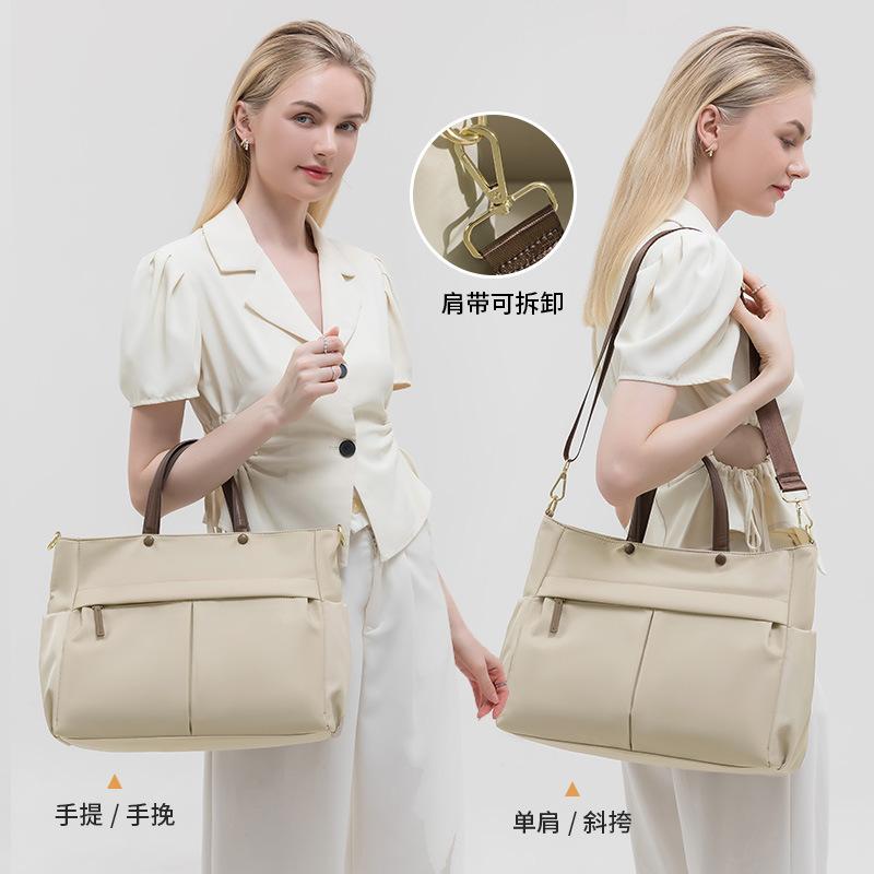 Laptop Bag, Ladies' New Commuting Handbag, Large Capacity Single Shoulder Crossbody Tote Bag