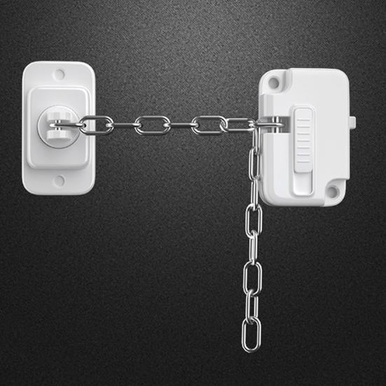 Adjustable Window Security Lock for Child Safety Ventilation Self Adhesive No Drilling Window Restrictor for Metal Wooden Sliding Window