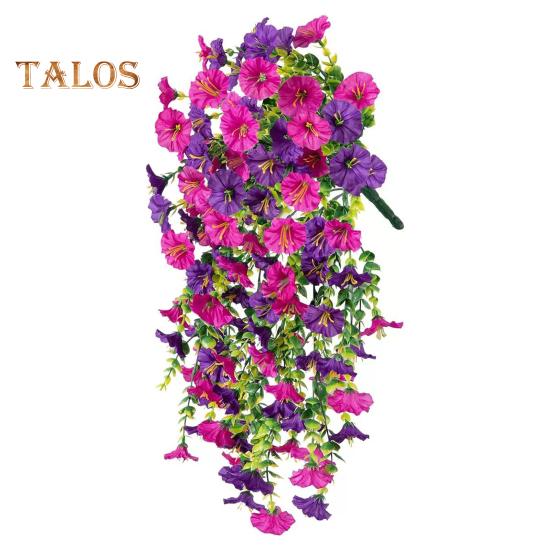Simulated Morning Glory Exquisite Craftsmanship Artificial Flowers Vibrant Color Easy To Maintain Festive Party Decor