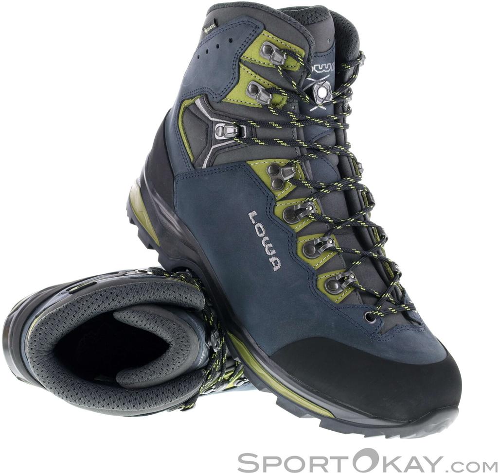 Hiking Shoes Lowa Camino EVO GTX (210627-7923) Steel Blue/kiwi