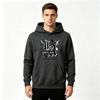Erkek Kazak Kapüşonlu Sweatshirt, Günlük Giyim İçin Rahat LA Yıldız Alev Grafik Baskılı Uzun Kollu Kapüşonlu Sweatshirt