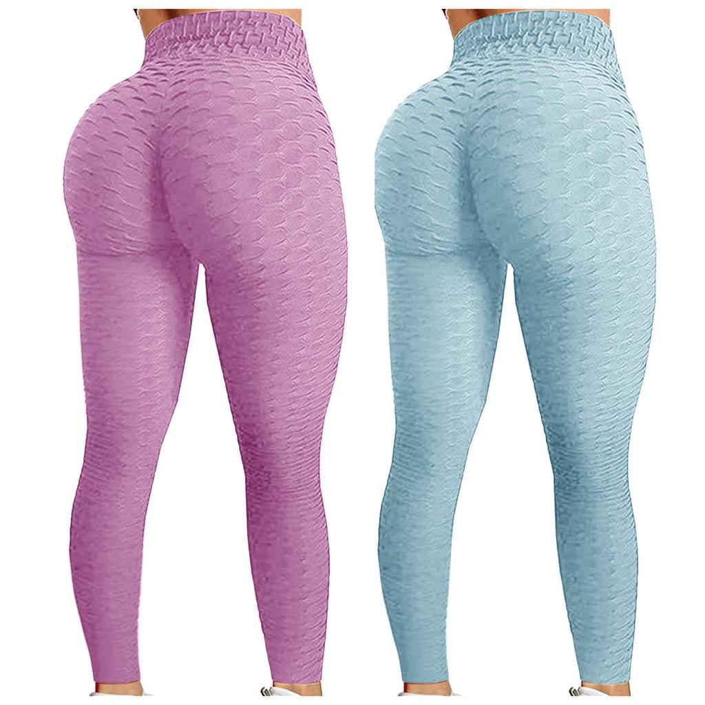 Women Fashion Print Yoga Pants Plus Size Casual High Waist Sport Pants