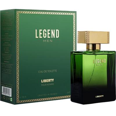 Liberty Luxury Legend Parfüm für Männer (100 ml/3,4 Unzen), Eau de Toilette, Hergestellt in Frankreich, Lang anhaltender Duft, Orientalische & holzige Noten