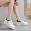 Fashion Rubber Sole PU Leather Womens Summer Moccasins Casual Ladies Shoes On Sale Black White Sneakers Sports Unusual Visitors