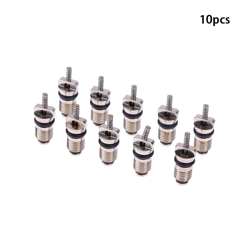 

10 шт. AC R134A клапан сердечник автомобильный кондиционер сердечники иглы ремонтный комплект термостойкие автомобильные аксессуары чёрный