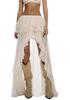 Women's Asymmetrical Ruffled Boho Skirt 2026