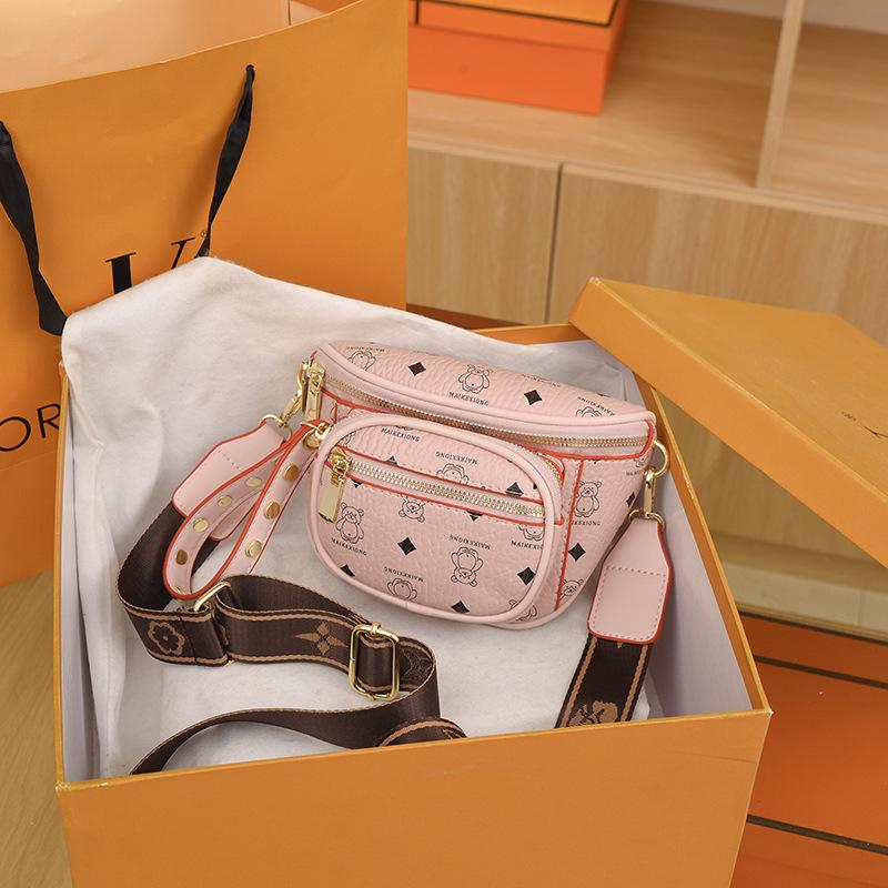 Trendy Retro Floral Crossbody Shoulder Bag for Women