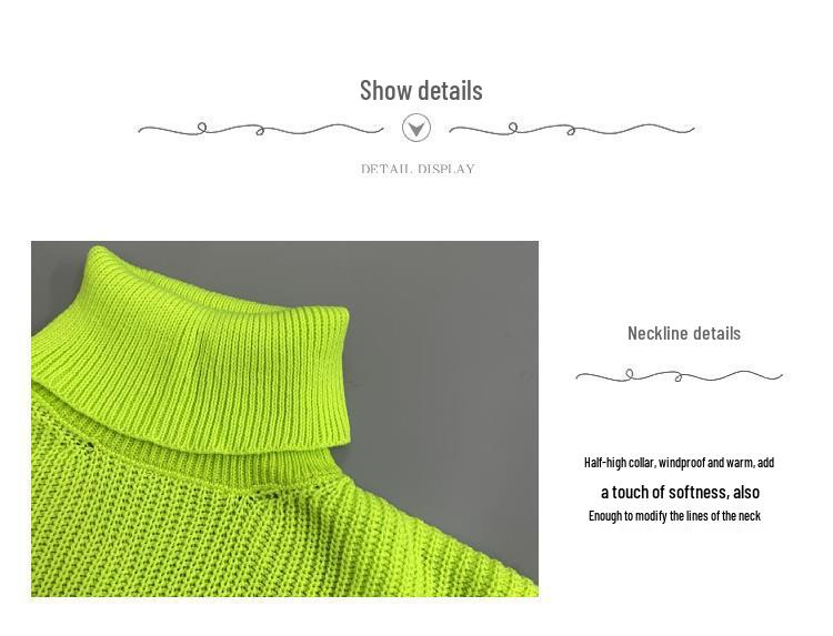 2025 European & American Women's Long Sleeve Backless Knit Top - Sexy High Neck Outerwear