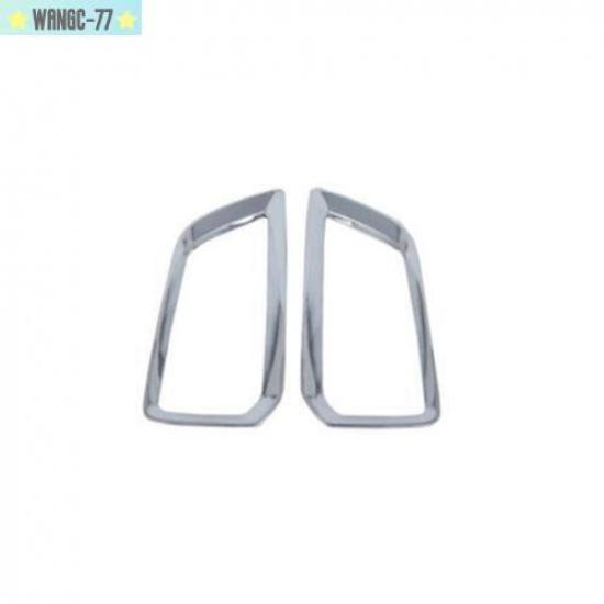 Chrome Front Fog Lamp Light Frame Cover Trim For Hyundai KONA Encino 2018-22