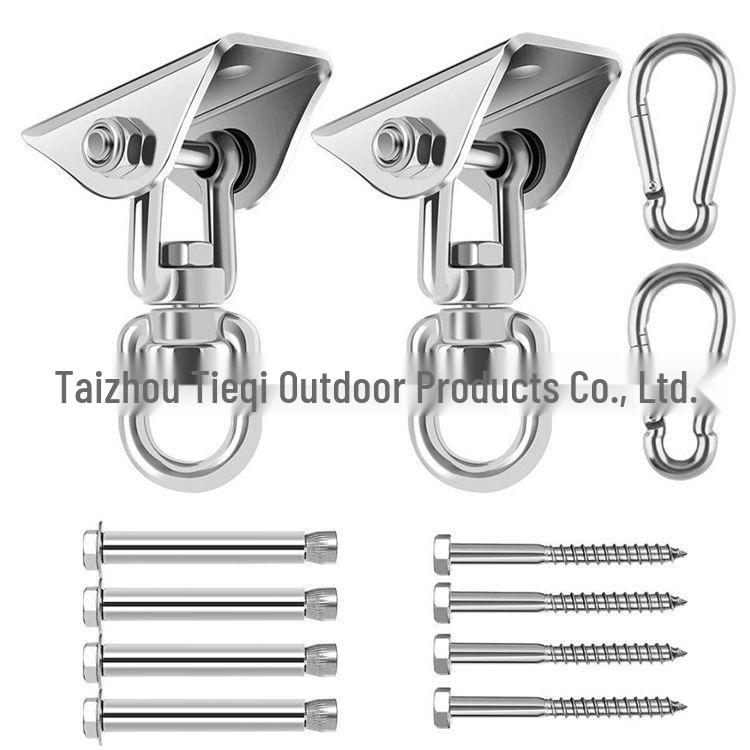 304 Stainless Steel Rotating Swing Hook for Hammock Chair Accessories