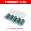 100Pcs Casinos Poker Chip Roulettes Game Bingo Chip with Box Plastic Counting Counters Poker Chip for Game Play Learning