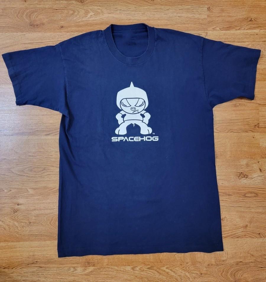 Spacehog Band Logo Music T Shirt Classic Black Unisex S-5XL 1V0667 Unisex T-Shirt XXXXL
