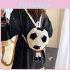 Plush Soccer Toy Backpack For Kids With Breathable Lightweight Design For School And Play
