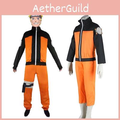 Uzumaki Cosplay Naruto Kostüm Kinder Kinder Outfits Halloween Karnevalskostüme