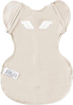 Neclumi Summer Swaddle for Open Legs for Nighttime Diaper Arms Sleep International Hip Dysplasia Society Design for Hip Midwife Recommended Wings