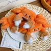 Plush Crab Keychain With Soft Short Pile Material For Kids And Adults