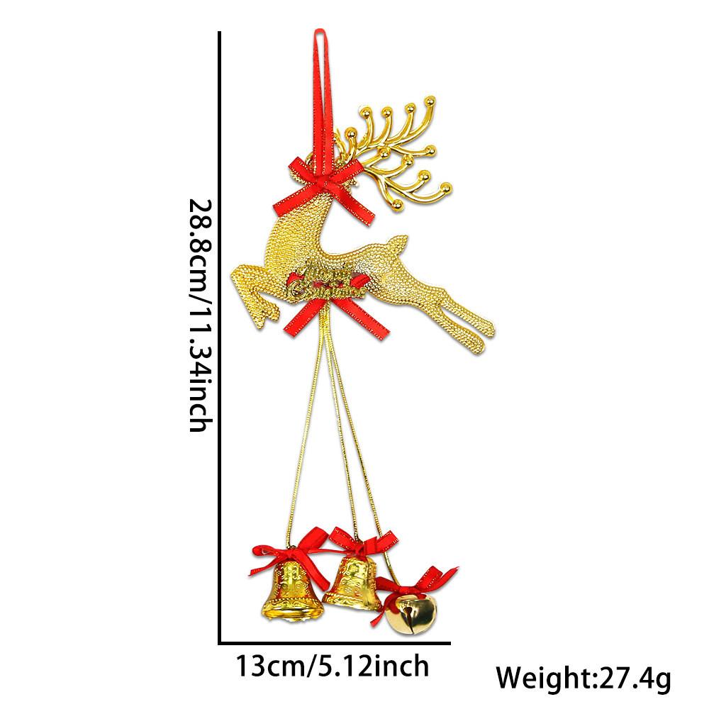 

Tree Christmas Luxurious Reindeer Decorations With Stunning Bells In Gold Red Silver Gold Deer Bell