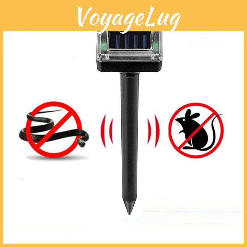 Répulsif à ultrasons sans fil rechargeable sans IP pour usage domestique et extérieur