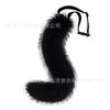 Halloween Fuchs Schwanz Kragen Set Maskerade Halbgesichts Fuchs Maske Halloween Zubehör cos Requisiten