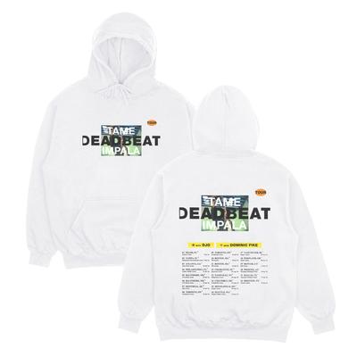 Tame Impala DEADBEAT Tour 2026 Bluzy Zespół Rockowy Bluzy z Albumu Mężczyźni Kobiety Hip Hop Vintage Pulowery Odzież Codzienna