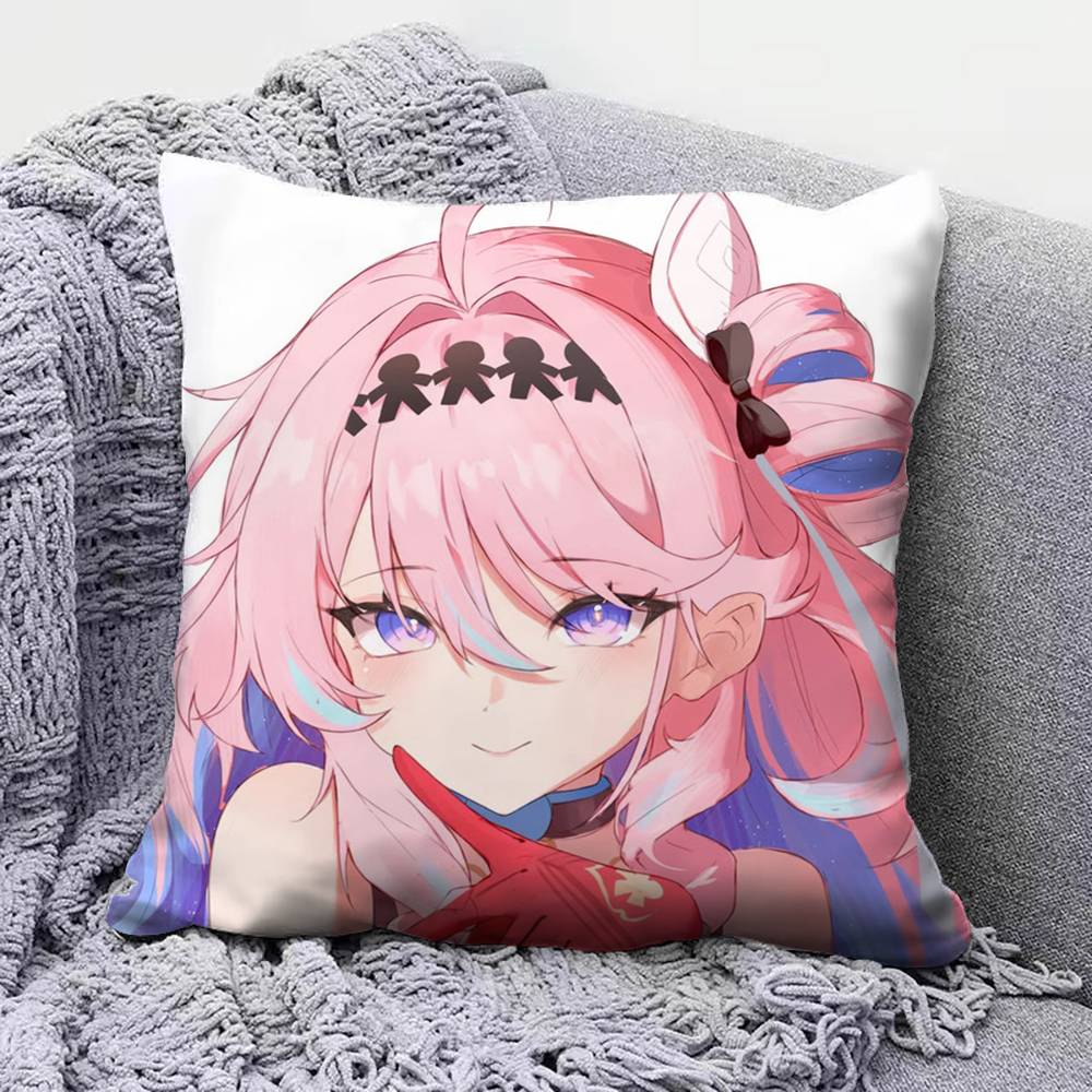 Denia Hiyuki WuWa Wuthering Waves Home Sofa Cushion Covers and Aecorative Custom Pillow Covers