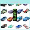 Mașinuță de jucărie vibrantă Pixar Cars Lightning Mcqueen din aliaj turnat sub presiune pentru copii