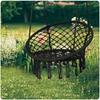 Boho Hanging Garden Swing Chair, Black