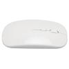 Wireless USB Mouse Rechargeable Low Noise Wireless Computer Mouse for Work Study Leisure Time White
