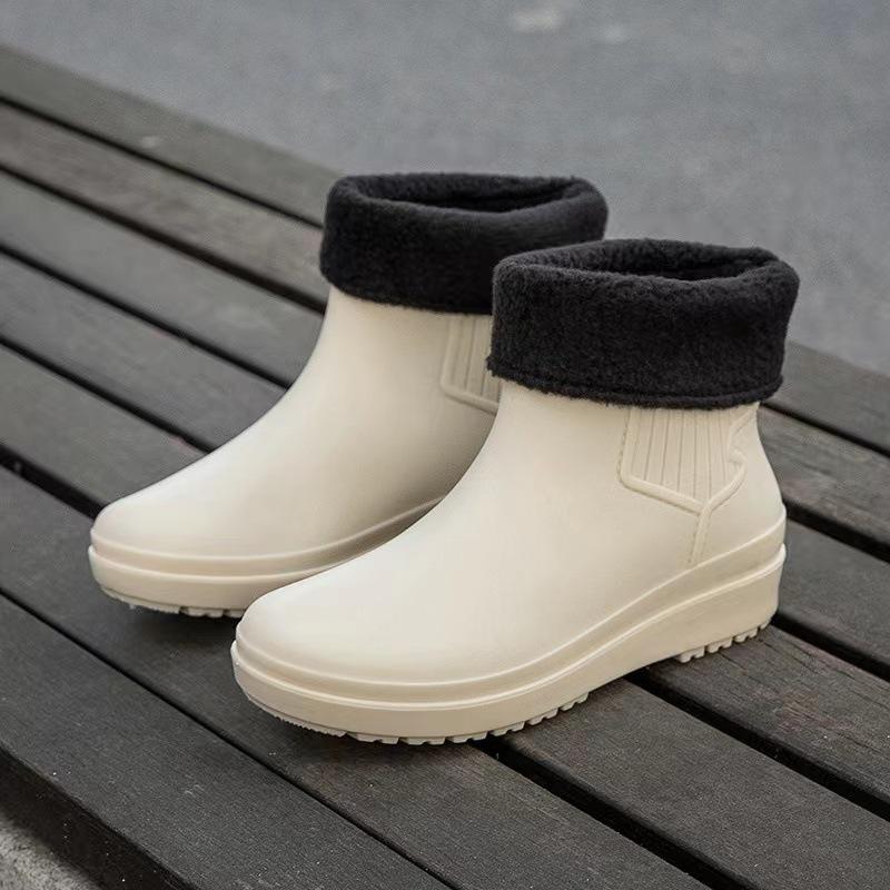 Women's Waterproof Summer Short Plastic Rain Boots